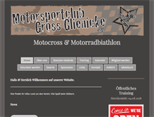 Tablet Screenshot of mc-grossglienicke.de